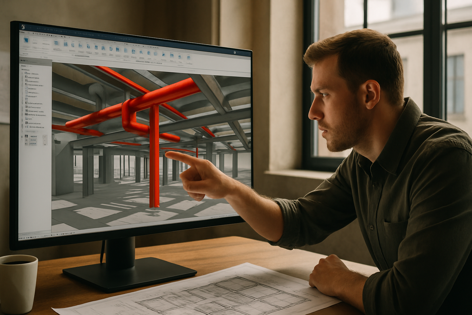 AI для проверки BIM моделей: автоматизация контроля качества