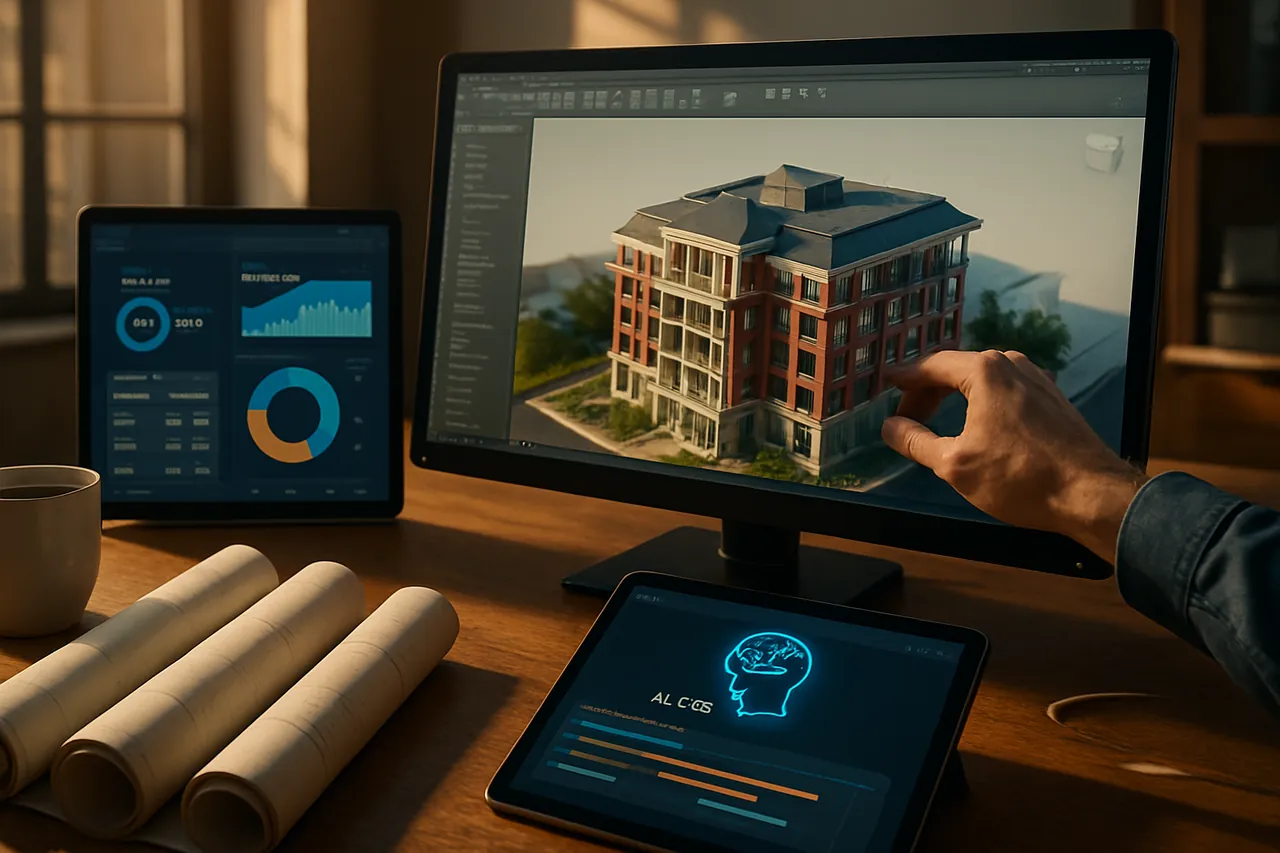 AI-управление строительными проектами: BIM и нейросети