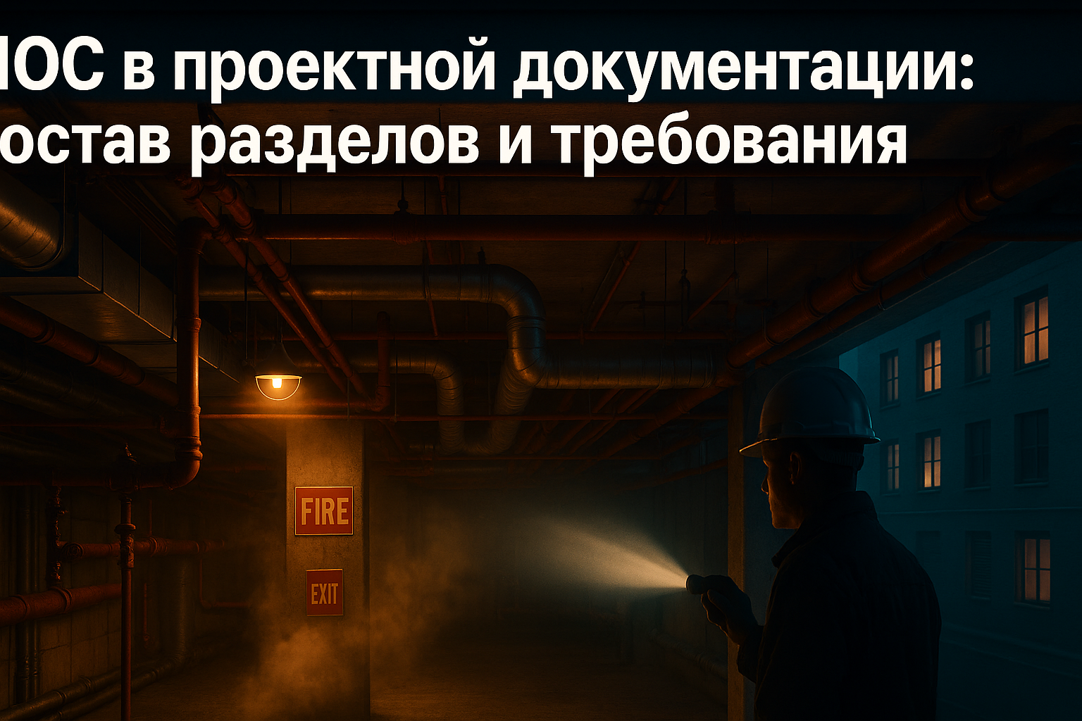 ИОС в проектной документации: состав разделов и требования